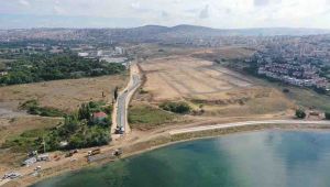 Darıca sahiline alternatif yol yapılıyor