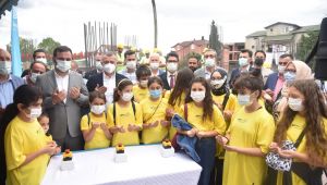 Dev Projenin Temelini çocuklar attı!