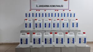 Gebze’de 700 litre sahte alkol ele geçirildi