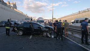 Gebze'de akıllara durgunluk veren kaza