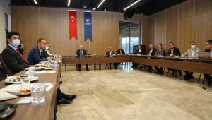 Genel Sekreter Gündoğdu, projeler hakkında bilgi aldı