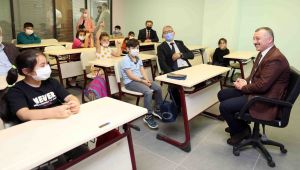 İlk ders Başkan Büyükakın’dan 