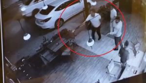 İş yerindekilere aldırış etmeden kurşun yağdırdı