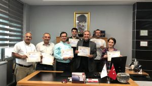 Kaymakam Kara’dan Kadastro personeline başarı belgesi