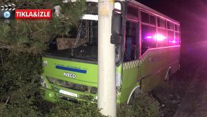 Kaza yapan otobüs şoförü: “Çalışmam lazım”