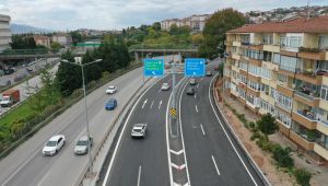 Kocaeli D-100 karayolu yeni yerinde