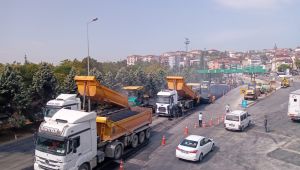 Kuruçeşme tramvay hattında hafta sonu mesaisi