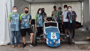 Liselilerin aracı TÜBİTAK yarışlarında ilki gerçekleştirdi