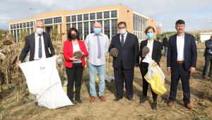 Sürdürülebilir tarım uygulamalarında ilk hasat yapıldı