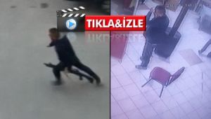 Başından vurulan şahsın son görüntüleri ortaya çıktı