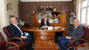 Başkan Aygün’den Müftü Amil’e ziyaret