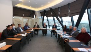 Başkan Aygün istişarelerine devam ediyor