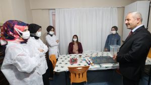 Başkan Büyükgöz GESMEK merkezinde