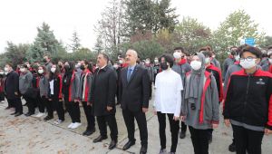 Bayrak Töreninde Tübitak Fen Lisesine gittiler!