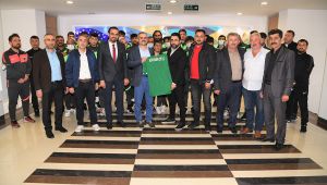 Çayırovaspor’dan Başkan Çiftçi ’ye ziyaret