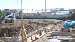 Çerkeşli’deki yeni saha için çalışmalara başlandı