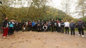 Çınarlıdere’de sabah yürüyüşü