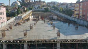 Dilovası katlı otoparkı yükseliyor