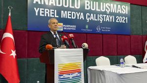 Genel Başkan Karaca çalıştayda yerel basını konuştu