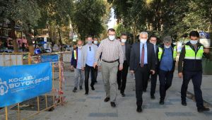 Gündoğdu, Yürüyüş Yolu’ndaki çalışmaları inceledi