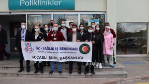 Hastanede güvenlik görevlisini bayıltana kadar darp etti