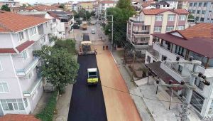 Hürriyet Caddesi asfaltlanıyor