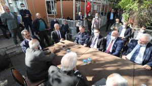 Kent protokolü Muallimköy sakinlerini dinledi