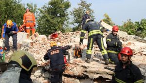 Kocaeli’de kentsel arama kurtarma tatbikatı yapıldı