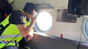 Kuzey Marmara Otoyolu havadan denetlendi