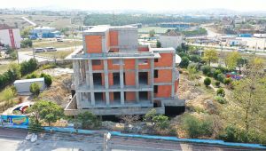 Şekerpınar Bilgi Evi ve ASM’nin kaba inşaatı tamam