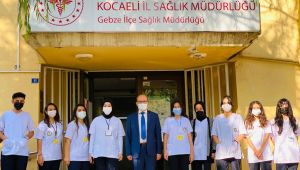 Stajyer hemşirelere ilk ders Kadıoğlu’ndan