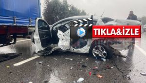 TEM'de 27 araç birbirine girdi: 17 yaralı