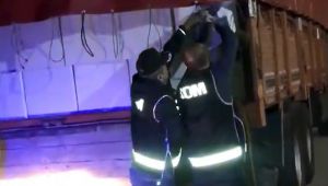 TEM'de 7 milyon adet kaçak makaron ele geçirildi