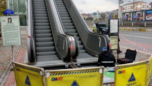 Üst geçitler bakım ve onarımdan geçiyor