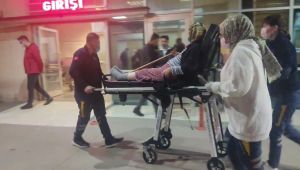 Yaşlı kadın bıçak çekip çocuklarını rehin aldı