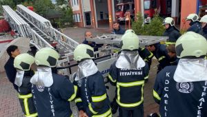 Yeni itfaiyeciler artık göreve hazır
