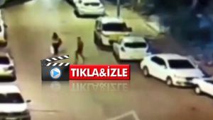 Yolda yürüyen kadına kapkaç şoku