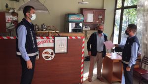 Zabıtadan kahvehane denetimleri