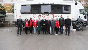 Başkan Bıyık kan bağışında bulundu