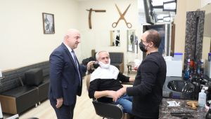 Başkan Bıyık’tan esnaf turu