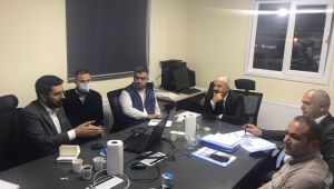 Başkan Büyükgöz’e gece brifingi