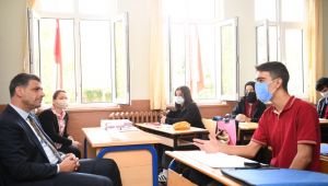 Başkan Kocaman Maşukiye Anadolu Lisesi’nde