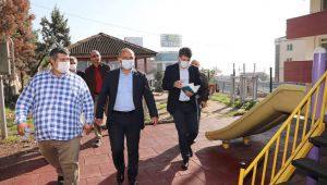 Başkan Söğüt, Şirinyalı'yı gezdi