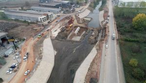 Başyiğit ile Kanal Yolu’nu birleştirecek yeni köprü ve yolda çalışmalar sürüyor