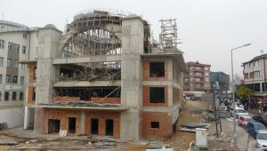 Büyükgöz'den çöken cami inşaatına ilişkin açıklama