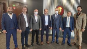 Büyükkaya ve ekibinden Çiler'e ziyaret