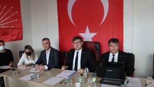 CHP’liler Çayırova’da danışma kurulunda bir araya geldi