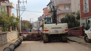 Derince’de doğalgaz ana boru hattı patladı!