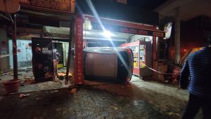 Direksiyon hakimiyetini kaybedince markete daldı: 2 yaralı