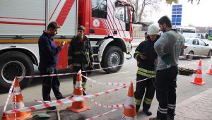 Gaz sızıntısı şüphesi paniğe yol açtı